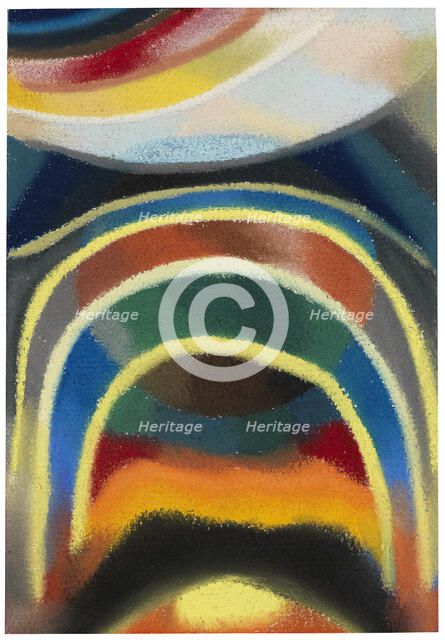 Circles of Light (Cosmic Rainbow), 1922. Creator: Freundlich, Otto (1878-1943).