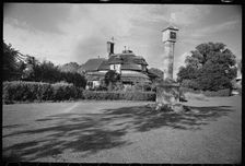 Circular cottage, Hallen Road, Blaise Hamlet, Bristol, c1955-c1980. Creator: Ursula Clark