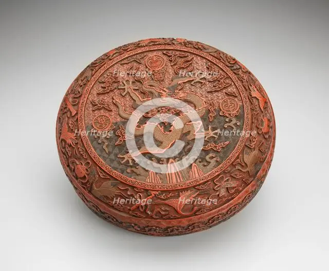 Circular box, 1525-1575. Creator: Unknown.