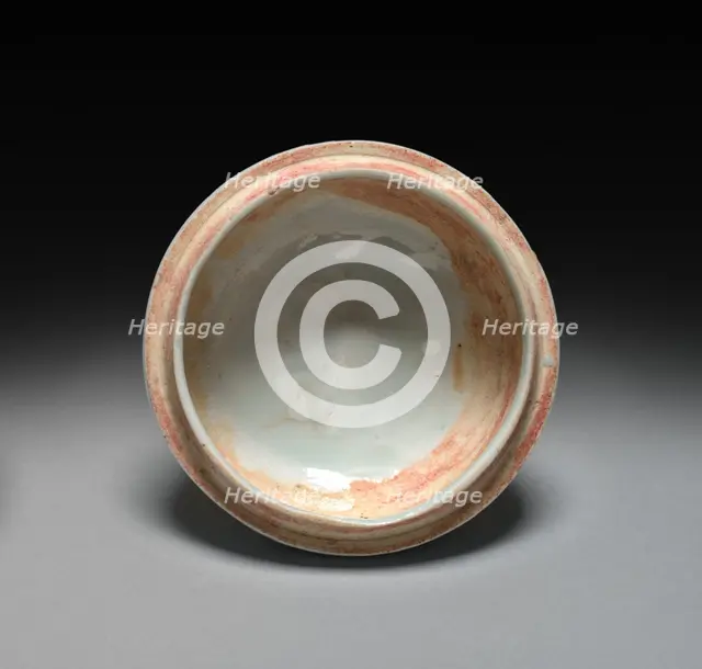 Circular Box: Qingbai Ware, 1200s-1300s. Creator: Unknown.