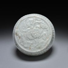 Circular Box: Qingbai Ware (lid), 1200s-1300s. Creator: Unknown