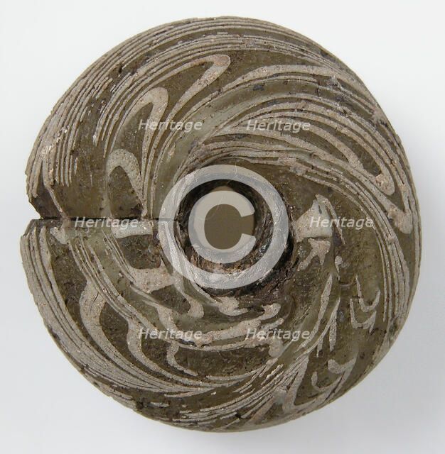 Circular Bead, Frankish, 500-600. Creator: Unknown.