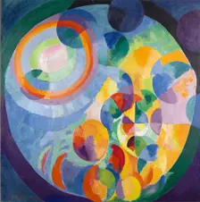 Circular Forms. Sun, Moon, 1913-1931. Creator: Delaunay, Robert (1885-1941)