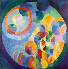 Circular Forms. Sun, Moon, 1913-1931. Creator: Delaunay, Robert (1885-1941)