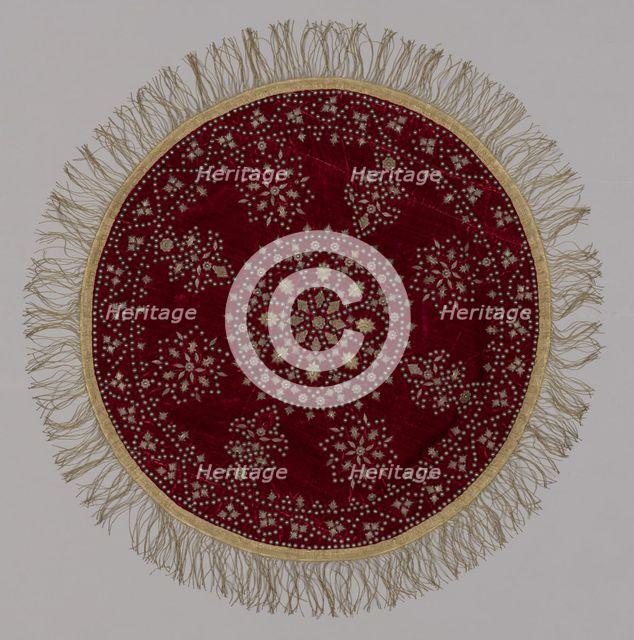 Circular Piece, 1700s. Creator: Unknown.