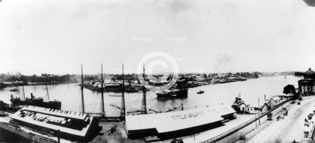 Circular Quay, Petrie Bight, c1900s. Creator: Unknown.