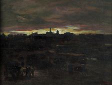 Circular Quay, Sydney, c1902. Creator: Petrus van der Velden