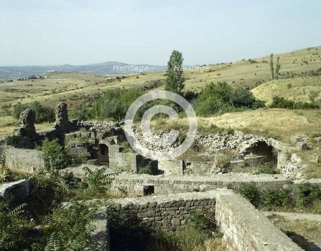 Circular treatment center, known as the Temple of Telesphorus, Pergamon, Turkey, 1999. Creator: Unknown.