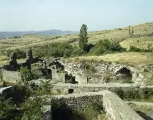 Circular treatment center, known as the Temple of Telesphorus, Pergamon, Turkey, 1999. Creator: Unknown