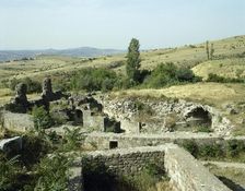 Circular treatment center, known as the Temple of Telesphorus, Pergamon, Turkey, 1999. Creator: Unknown