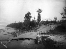 Circum-Baikal trade route. Boyarskaya station, end of 19th century. Creator: Nikolai Apollonovich Charushin