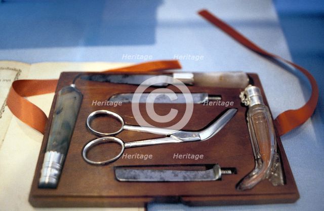 Circumcision set, Dutch, 1827. Artist: Unknown