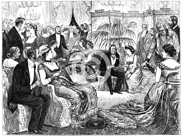'Circumstantial Evidence', 1879 (1891). Artist: George du Maurier