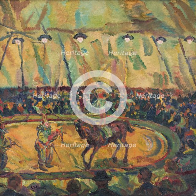 Circus, 1929. Creator: Gustav Mally.