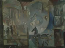 Circus. Artist: Yakulov, Georgi Bogdanovich (1884-1928)
