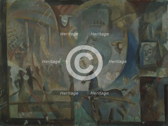 Circus. Artist: Yakulov, Georgi Bogdanovich (1884-1928)