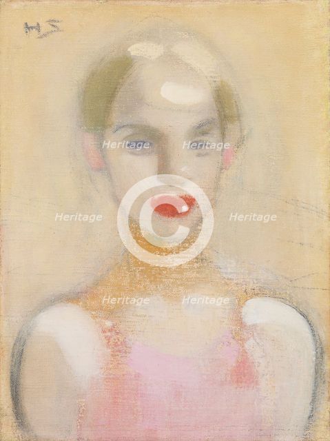 Circus Girl , 1916. Creator: Schjerfbeck, Helene (1862-1946).