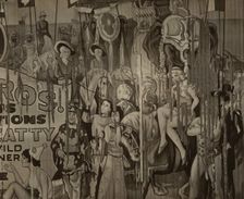Circus poster. Alabama, 1935-12. Creator: Walker Evans