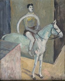 Circus Rider (At the Holy Communion), around 1937. Creator: Cyprian Majernik