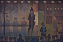 Circus Sideshow (Parade de cirque), 1887-88. Creator: Georges-Pierre Seurat