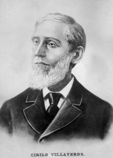 Cirilo Villaverde, Cuban poet, novelist, journalist and freedom fighter, c1910