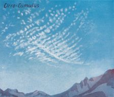 Cirro-Cumulus - A Dozen of the Principal Cloud Forms In The Sky 1935
