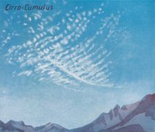 Cirro-Cumulus - A Dozen of the Principal Cloud Forms In The Sky 1935
