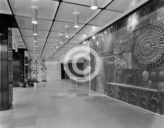 CIS Building, Cooperative Insurance Society Tower, Miller Street, Manchester, 16/10/1962. Creator: John Laing plc.