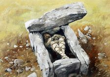 Cist, Bronze Age, (c1990-2010). Artist: Ivan Lapper