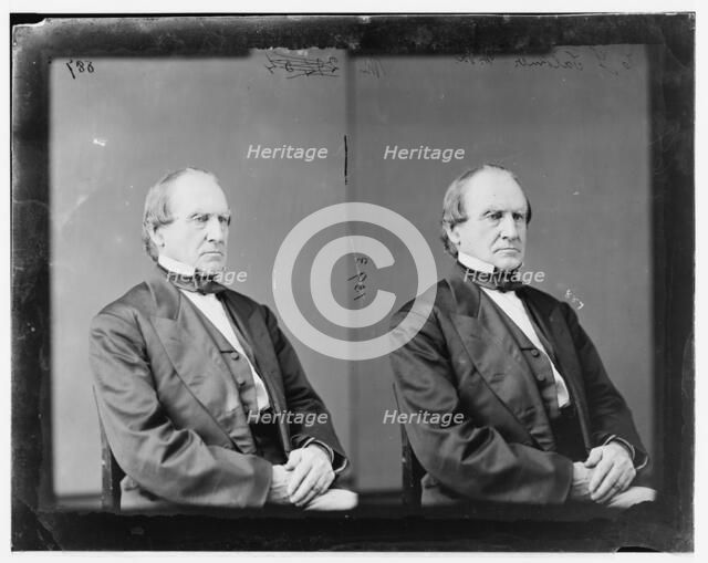 C.J. Faulkner of West Virginia, 1865-1880. Creator: Unknown.