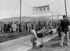 CK Mortimer's Alta with twin rear wheels on the start line at the Lewes Speed Trials, Sussex, 1938. Artist: Bill Brunell