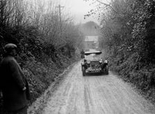 CL Clayton's Alfa Romeo competing in the MCC Exeter Trial, 1930. Artist: Bill Brunell