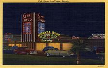 Club Bingo, Las Vegas, Nevada postcard, 1950