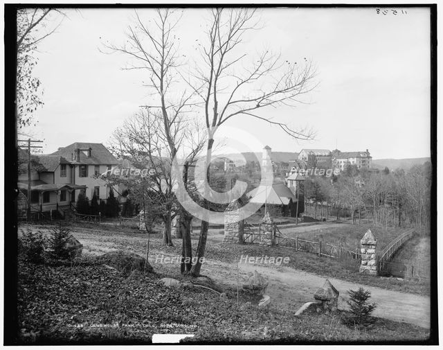 Club house from village, Hopatcong, N.J., between 1890 and 1901. Creator: Unknown.