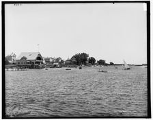 Club house, Kennebunk River, Kennebunkport, Maine, between 1890 and 1901. Creator: Unknown