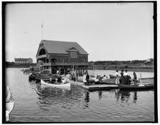 Club house, Kennebunkport, Maine, between 1890 and 1901. Creator: Unknown