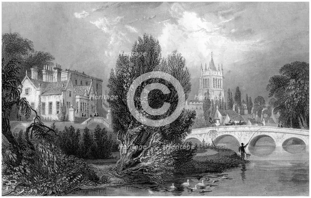 Club House, Melton Mowbray, Leicestershire, 19th century. Artist: S Lacey