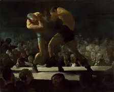Club Night, 1907. Creator: George Wesley Bellows