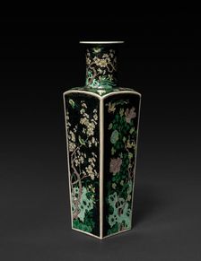 Club-shaped Vase, 1662-1722. Creator: Unknown