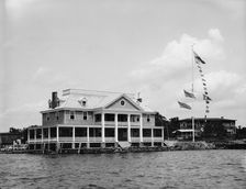 Clubhouse, I.H.Y.C., 1897 July 31. Creator: John S Johnston