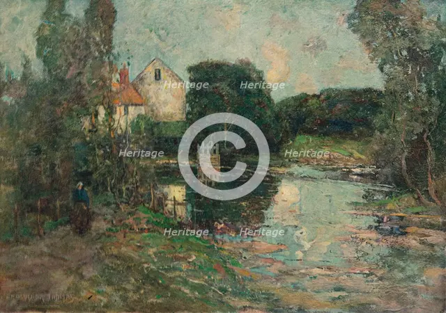 'Cluden Mill', c1907. Artist: Grosvenor Thomas.