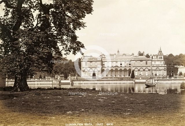 Clumber House, Clumber Park, Nottinghamshire, c1900. Creator: GW Wilson and Company.