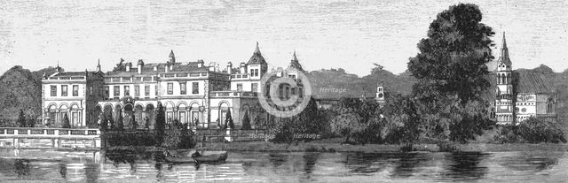 'Clumber House, near Worksop, Nottingham', 1886.  Creator: Unknown.