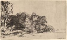Clump of Trees with a Vista, 1652. Creator: Rembrandt Harmensz van Rijn