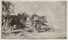 Clump of Trees with a Vista, 1652. Creator: Rembrandt van Rijn (Dutch, 1606-1669)