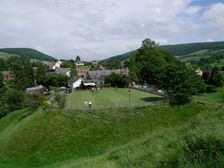 Clun Bowling Club, Castle Street, Clun, Shropshire, 2007. Creator: Simon Inglis