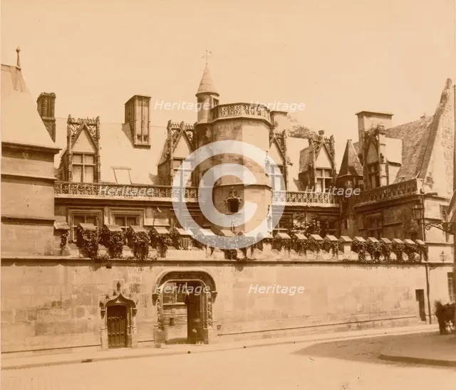 Cluny Museum, Paris, between 1860 and 1870. Creator: Edouard Baldus.