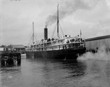 Clyde steamer Araphoe [sic], Charleston, S.C., between 1900 and 1910. Creator: Unknown