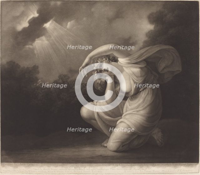 Clytie, 1785. Creator: Valentine Green.