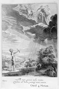 Clytie transformed into a sunflower, 1655. Creator: Unknown